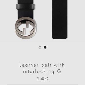 ❌SOLD❌ Authentic Gucci Belt